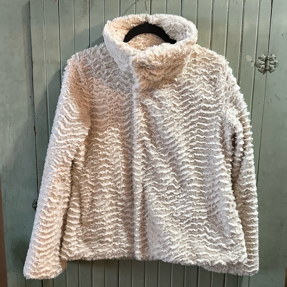 Patagonia Pelage Jacket – Cream/Camel – Medium - Like New